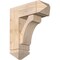 Ekena Millwork Legacy Arts and Crafts Smooth Bracket w/ Offset Brace, Douglas Fir, 7 1/2"W x 20"D x 24"H BKT0806X20X24LEC03SDF - alternate 1